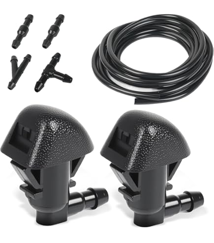 Amazon.com: X AUTOHAUX 2 Pcs Front Windshield Washer Nozzles for